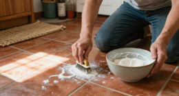 Skip The Vinegar: Easily Clean Floor Grout With 2 Kitchen Staples