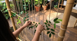 Skip Traditional Fences: Add Privacy To Your Yard With This Boho-Inspired Idea