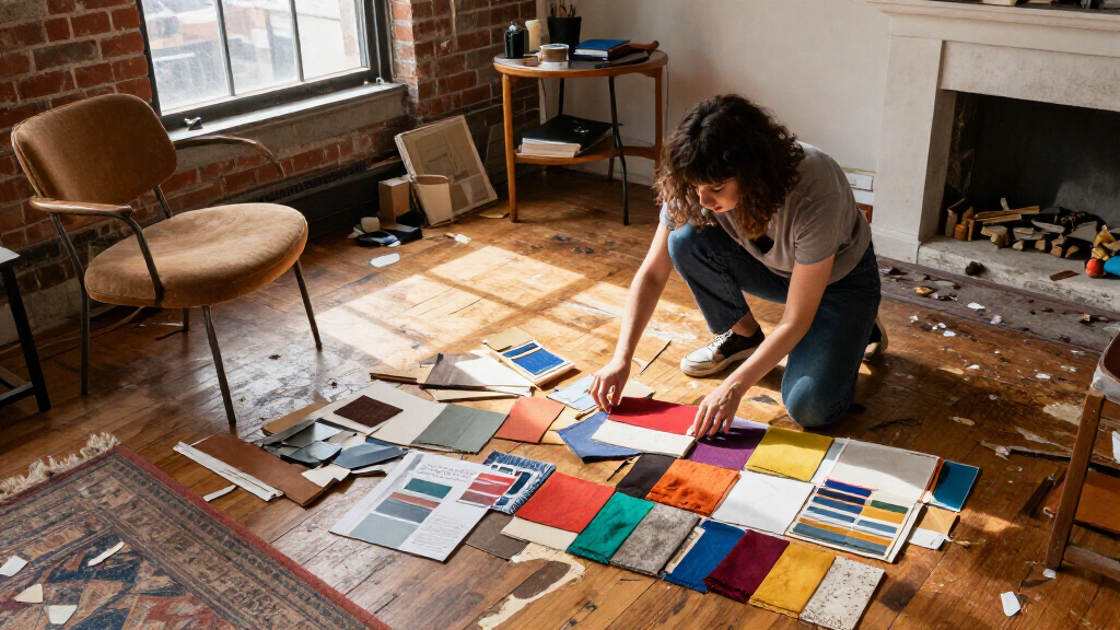 The Secret To This East Village Apartment's Creative Energy? Grit, And Never Feeling "Too Overly Polished Or Pristine"