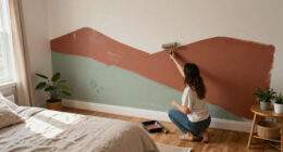 This $160 Bedroom Mural Reminds Her Of Home — The Idea Is From Reddit