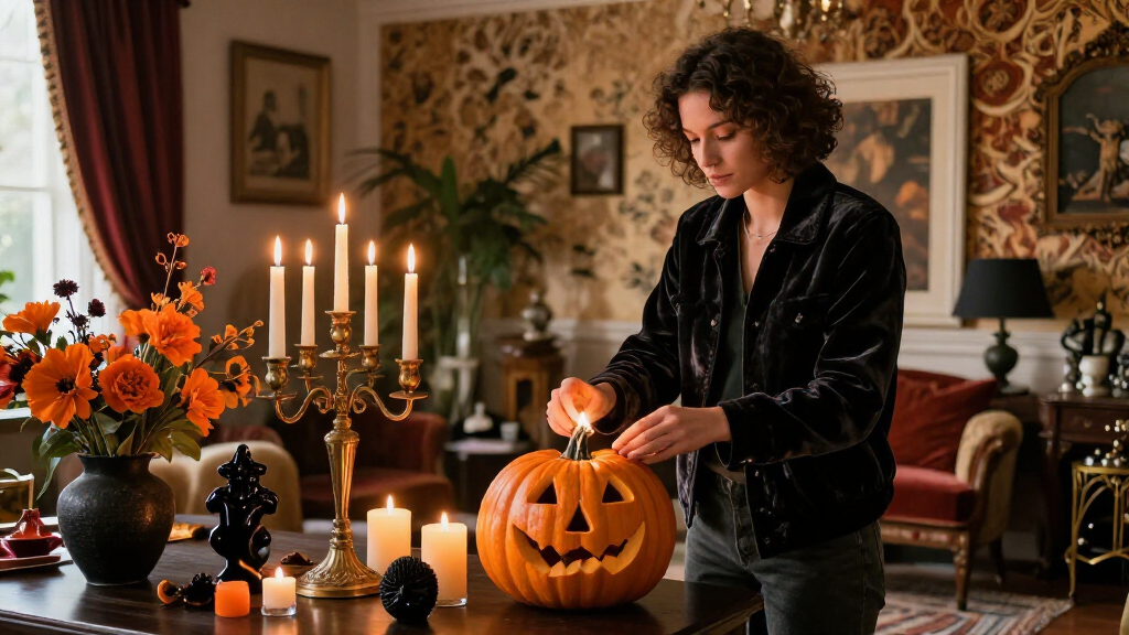 This Interior Designer Transformed His Home For Halloween Into An Extravagant Surrealist Landscape For The Ultimate Dinner Party Experience